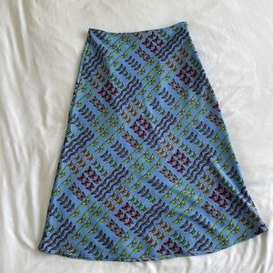 Urban Outfitters Butterfly Midi Skirt